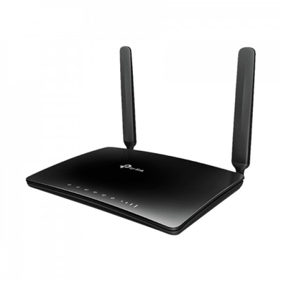 TP-LINK 4G LTE Router Archer MR200 802.11ac 300+433 Mbit/s 10/100 Mbit/s Ethernet LAN (RJ-45) ports 3 Mesh Support No MU-MiMO No 4G Antenna type 2xDetachable antennas