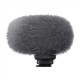 Sony Shotgun Microphone ECM-G1 Frequency response : 50 Hz - 20000 Hz Front sensitivity : -36dB (0dB 1V/Pa, 1kHz) Maximum input sound pressure level : 125dB 