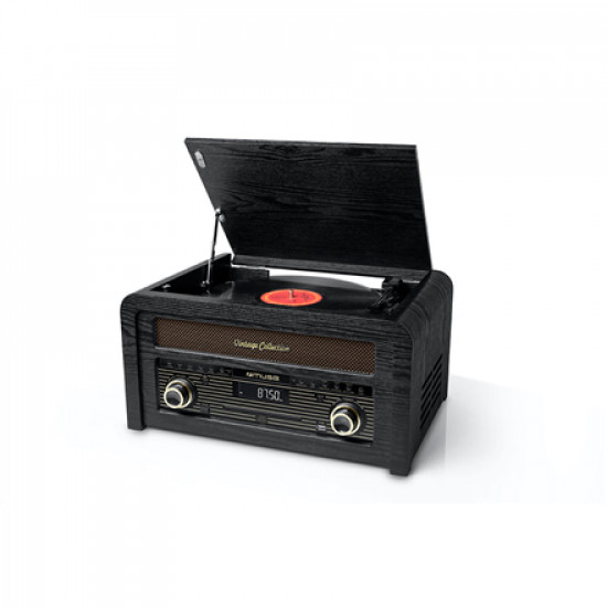 Muse Turntable micro system MT-115W USB port CD player Wireless connection AUX in FM radio