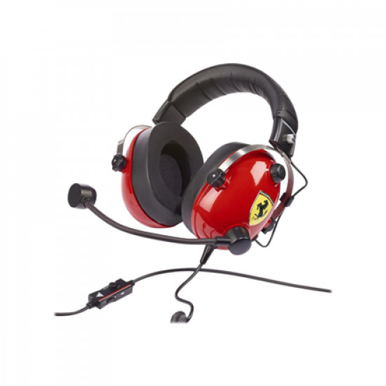 Thrustmaster Gaming Headset DTS T Racing Scuderia Ferrari Edition Wired Over-Ear Red/Black