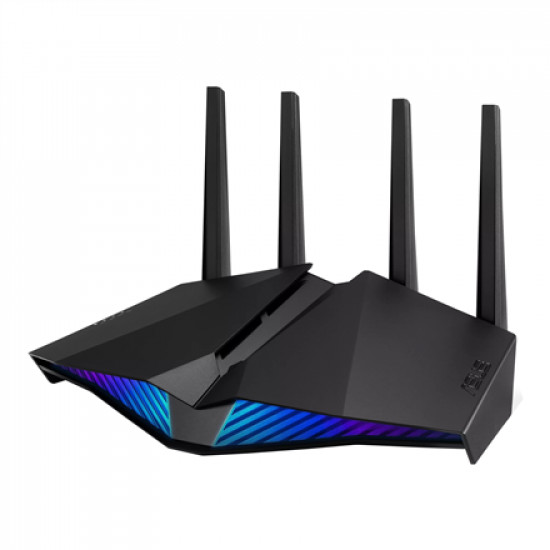 Wireless Router|ASUS|Router|5400 Mbps|Wi-Fi 6|IEEE 802.11a|IEEE 802.11b|IEEE 802.11g|IEEE 802.11n|IEEE 802.11ac|IEEE 802.11ax|4x10/100/1000M|LAN WAN ports 1|Number of antennas 4|RT-AX82UV2