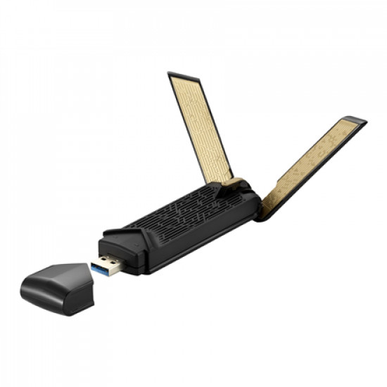 Asus Wireless Dual-band USB-AX56 AX1800 802.11ax 1201+574 Mbit/s Mesh Support No MU-MiMO Yes