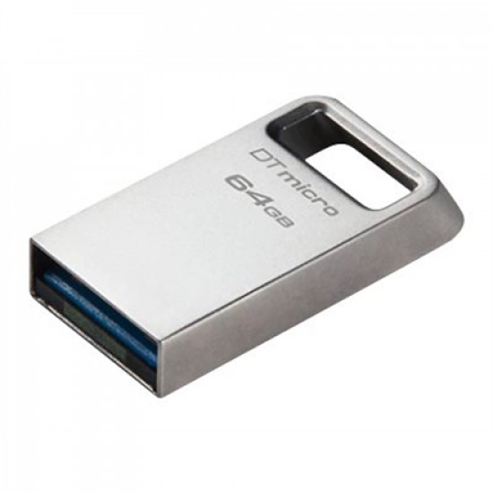 Kingston USB 3.2 Flash Drive DataTraveler micro 64 GB USB 3.2 Silver