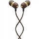 Marley Smile Jamaica Earbuds, In-Ear, Wired, Microphone, Brass Marley Earbuds Smile Jamaica Built-in microphone 3.5 mm Brass