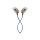 Marley Smile Jamaica Earbuds, In-Ear, Wired, Microphone, Denim Marley Earbuds Smile Jamaica Built-in microphone 3.5 mm Denim