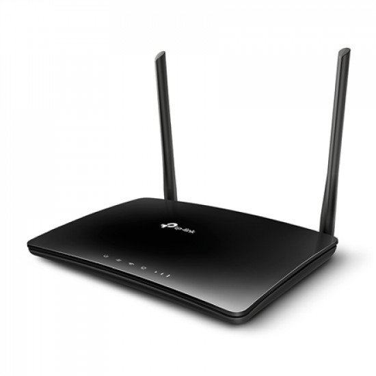 TP-LINK 4G LTE Router TL-MR6400 802.11n 300 Mbit/s 10/100 Mbit/s Ethernet LAN (RJ-45) ports 3 Mesh Support No MU-MiMO No 4G Antenna type 2xExternal No USB