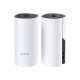 TP-LINK Whole Home Mesh WiFi System Deco M4 (2-Pack) 802.11ac 300+867 Mbit/s 10/100/1000 Mbit/s Ethernet LAN (RJ-45) ports 2 Mesh Support No MU-MiMO Yes No mobile broadband Antenna type 2xInternal No