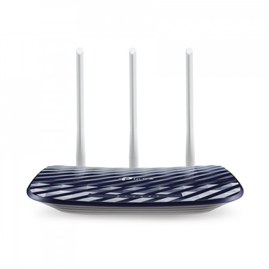 TP-LINK Router Archer C20 802.11ac 300+433 Mbit/s 10/100 Mbit/s Ethernet LAN (RJ-45) ports 4 Mesh Support No MU-MiMO No No mobile broadband Antenna type 3xExternal No