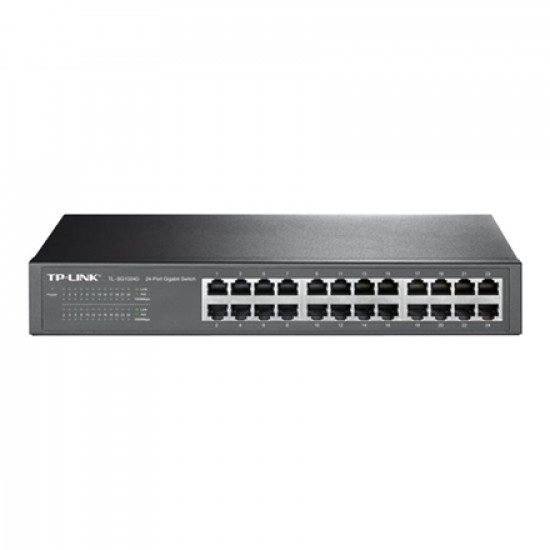 TP-LINK | Switch | TL-SG1024D | Unmanaged | Desktop/Rackmountable | Gigabit Ethernet (copper) ports quantity 24 | 36 month(s)