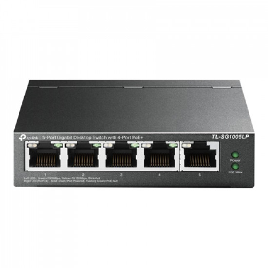 SG1005LP Switch 5x1Gb (4xPoE+)