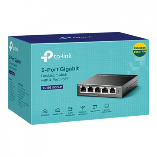 SG1005LP Switch 5x1Gb (4xPoE+)