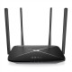 Mercusys AC1200 Wireless Dual Band Gigabit Router AC12G 802.11ac 300+867 Mbit/s 10/100/1000 Mbit/s Ethernet LAN (RJ-45) ports 3 Mesh Support No MU-MiMO No No mobile broadband Antenna type 4xFixed No