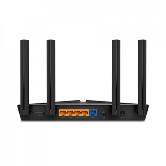 TP-LINK AX1500 Wi-Fi 6 Router Archer AX10 802.11ax 1201+300 Mbit/s 10/100/1000 Mbit/s Ethernet LAN (RJ-45) ports 4 Mesh Support No MU-MiMO Yes No mobile broadband Antenna type 4xExternal