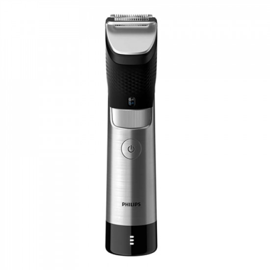 Philips Beard Trimmer BT9810/15 Cordless and corded Step precise 0.4 mm Number of length steps 30 Black/Silver