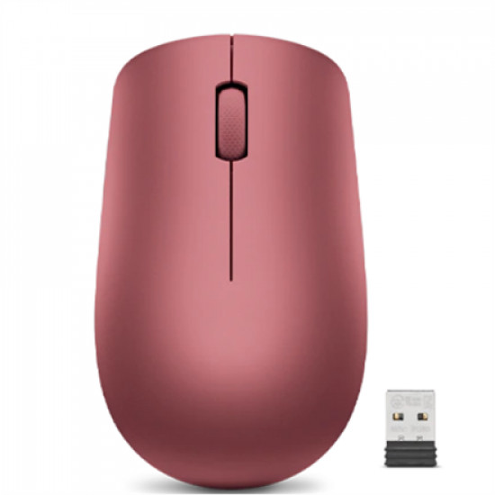 Lenovo Wireless Mouse 530 Wireless mouse 2.4 GHz Wireless via Nano USB Wireless Cherry Red