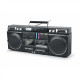 Muse | Ghetto Blasters | M-380 GB | AUX in | Bluetooth | Cassette deck | CD player | Black