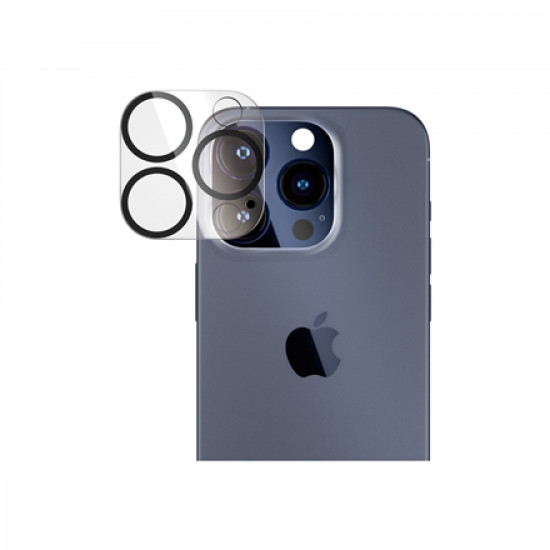 PanzerGlass Picture Perfect for iPhone 15 Pro/ 15 Pro Max, Black PanzerGlass