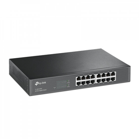 TP-LINK | 16-Port Gigabit Switch | TL-SG1016D | Unmanaged | Desktop/Rackmountable