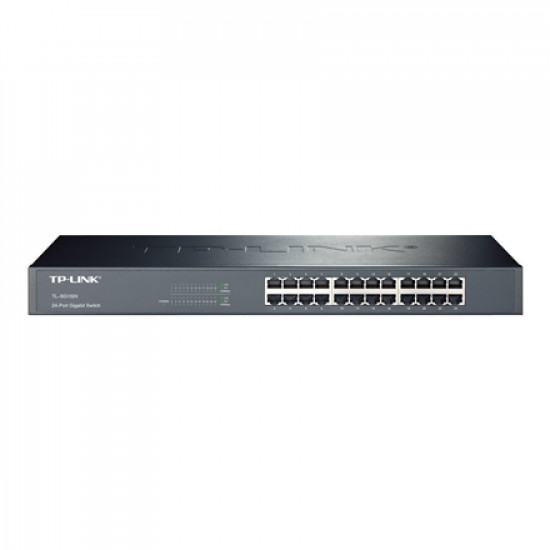 TP-LINK 24-Port Gigabit Rackmount Switch TL-SG1024 Unmanaged Rackmountable