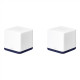 Wireless Router|MERCUSYS|Wireless Router|2-pack|1900 Mbps|Mesh|LAN WAN ports 3|HALOH50G(2-PACK)