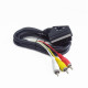 Cablexpert SCART (21-pin) 3 x RCA