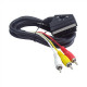 Cablexpert SCART (21-pin) 3 x RCA