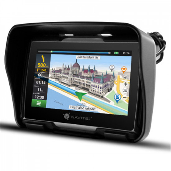 Navitel Personal Navigation Device G550 MOTO Bluetooth GPS (satellite) Maps included