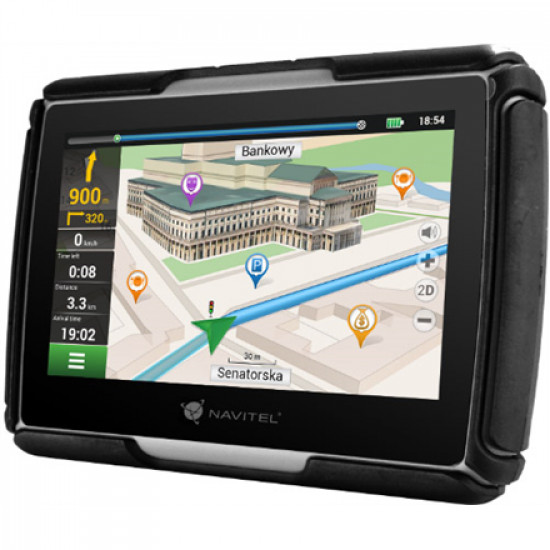 Navitel Personal Navigation Device G550 MOTO Bluetooth GPS (satellite) Maps included