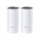 TP-LINK C1200 Whole Home Mesh Wi-Fi System Deco E4 (2-pack) 802.11ac 867+300 Mbit/s 10/100 Mbit/s Ethernet LAN (RJ-45) ports 2 Mesh Support Yes MU-MiMO Yes No mobile broadband Antenna type 2xInternal