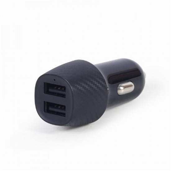 Gembird 2-port USB car charger TA-U2C48A-CAR-01