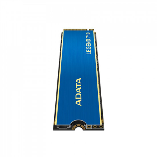 ADATA LEGEND 710 512 GB SSD form factor M.2 2280 SSD interface PCIe Gen3x4 Write speed 1800 MB/s Read speed 2400 MB/s