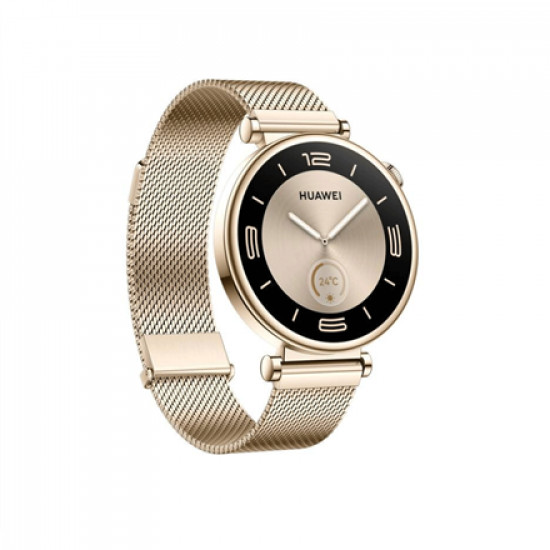 GT 4 (41mm) | Smart watch | GPS (satellite) | AMOLED | 1.32” | Waterproof | Gold Milanese