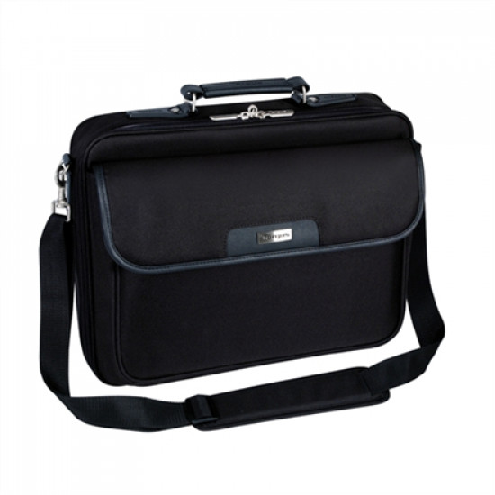 Targus | CN01 | Notepac Clamshell Case | Black | 15.6-16  | Shoulder strap