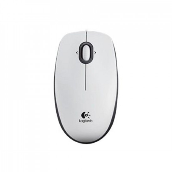 Logitech | Portable Optical Mouse | B100 | White