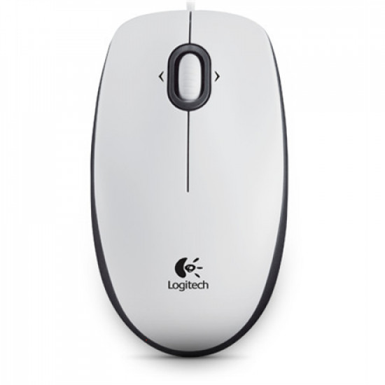 Logitech | Portable Optical Mouse | B100 | White