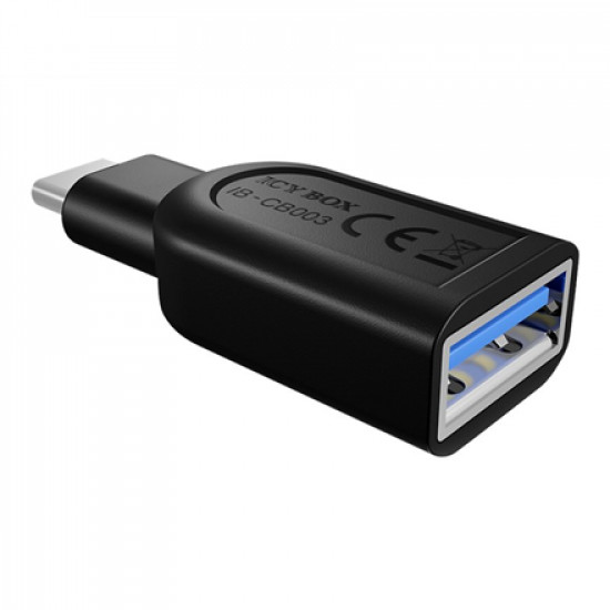 ICY BOX | Adapter for USB 3.0 Type-C plug to USB 3.0 Type-A interface | USB 3.0 C | USB 3.0 A