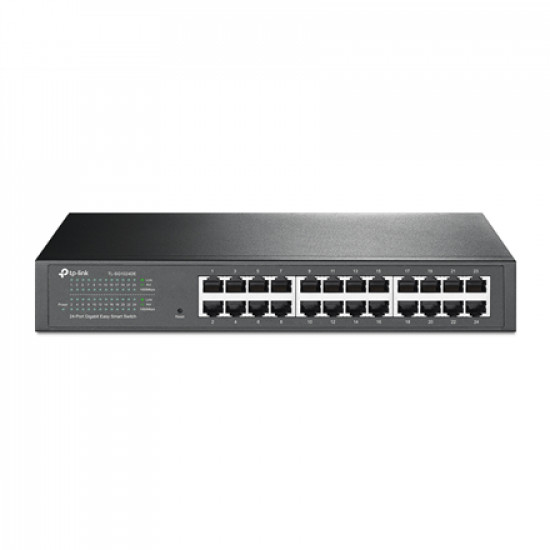 TP-LINK | Switch | TL-SG1024DE | Web Managed | Rackmountable | 1 Gbps (RJ-45) ports quantity 24 | PoE ports quantity | Power supply type | 36 month(s)