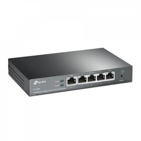 TP-LINK | SafeStream Multi-WAN VPN Router | TL-ER605 | 802.1q | Mbit/s | 10/100/1000 Mbit/s | Ethernet LAN (RJ-45) ports 1 Fixed Gigabit LAN Port | Mesh Support No | MU-MiMO No | No mobile broadband | Antenna type