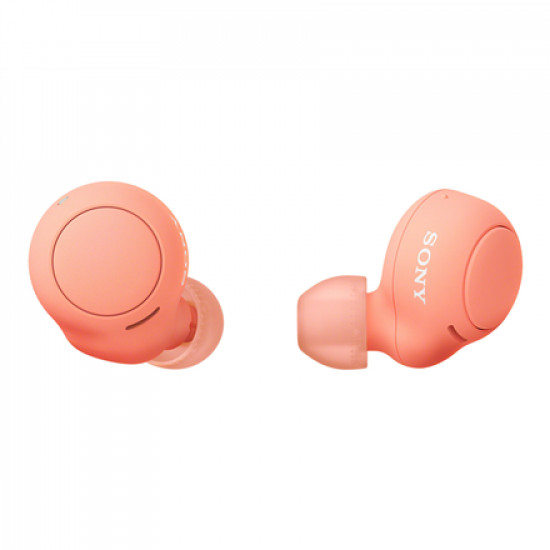 Sony WF-C500 Truly Wireless Headphones, Orange Sony | Truly Wireless Headphones | WF-C500 | Wireless | In-ear | Microphone | Noise canceling | Wireless | Orange