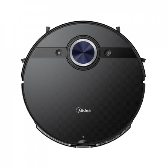 Midea | S8+ | Robotic Vacuum Cleaner | Wet&Dry | Operating time (max) 180 min | Lithium Ion | 5200 mAh | Dust capacity 0.45 + 5 L | 4000 Pa | Black | Battery warranty month(s)