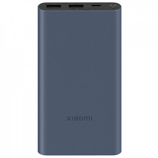 Xiaomi | Power Bank | 10000 mAh | 1 x USB-C, 2 x USB A | Blue