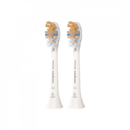 Philips | Standard Sonic Toothbrush heads | HX9092/10 A3 Premium All-in-One | Heads | For adults | Number of brush heads included 2 | Number of teeth brushing modes Does not apply | White