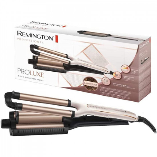 Remington | Hair Curler | CI91AW PROluxe 4-in-1 | Warranty 24 month(s) | Temperature (min) 150 C | Temperature (max) 210 C | Number of heating levels | Display Digital | W