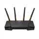 Asus | Wireless Wifi 6 AX4200 Dual Band Gigabit Router, UK | TUF-AX4200 | 802.11ax | 3603+574 Mbit/s | 10/100/1000 Mbit/s | Ethernet LAN (RJ-45) ports 4 | Mesh Support Yes | MU-MiMO Yes | 3G/4G data sharing | Antenna type External | 1 x USB 3.2 Gen 1 | 36