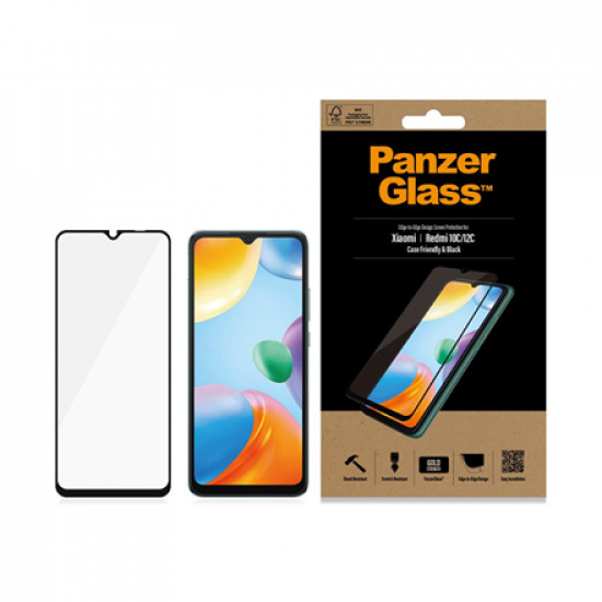 PanzerGlass | Screen protector | Xiaomi | Redmi 10C/12C | Glass | Transparent