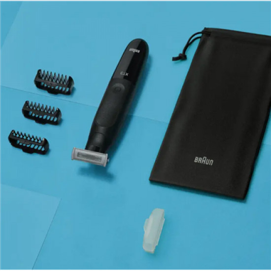 Braun | Beard Trimmer and Shaver | XT3100 | Cordless | Number of length steps 3 | Black