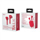 Defunc | Earbuds | True Talk | Built-in microphone | Bluetooth | Red