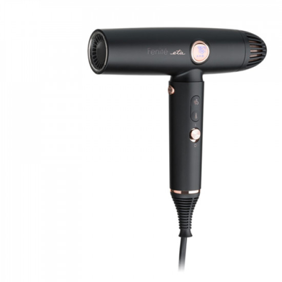 ETA | Hair Dryer | ETA931990000 Fenit Exclusive | 1400 W | Number of temperature settings 3 | Ionic function | Diffuser nozzle | Black