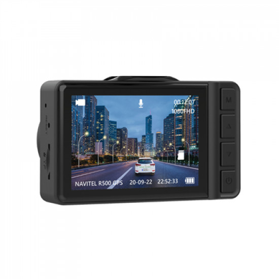 Navitel | Dashcam with high-quality shooting, digital speedometer, and GPS-informer | R500 GPS | IPS display 2.35'' 480 320 | GPS (satellite) | Maps included