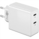 Goobay | 61758 | Dual USB-C PD Fast Charger (36 W)